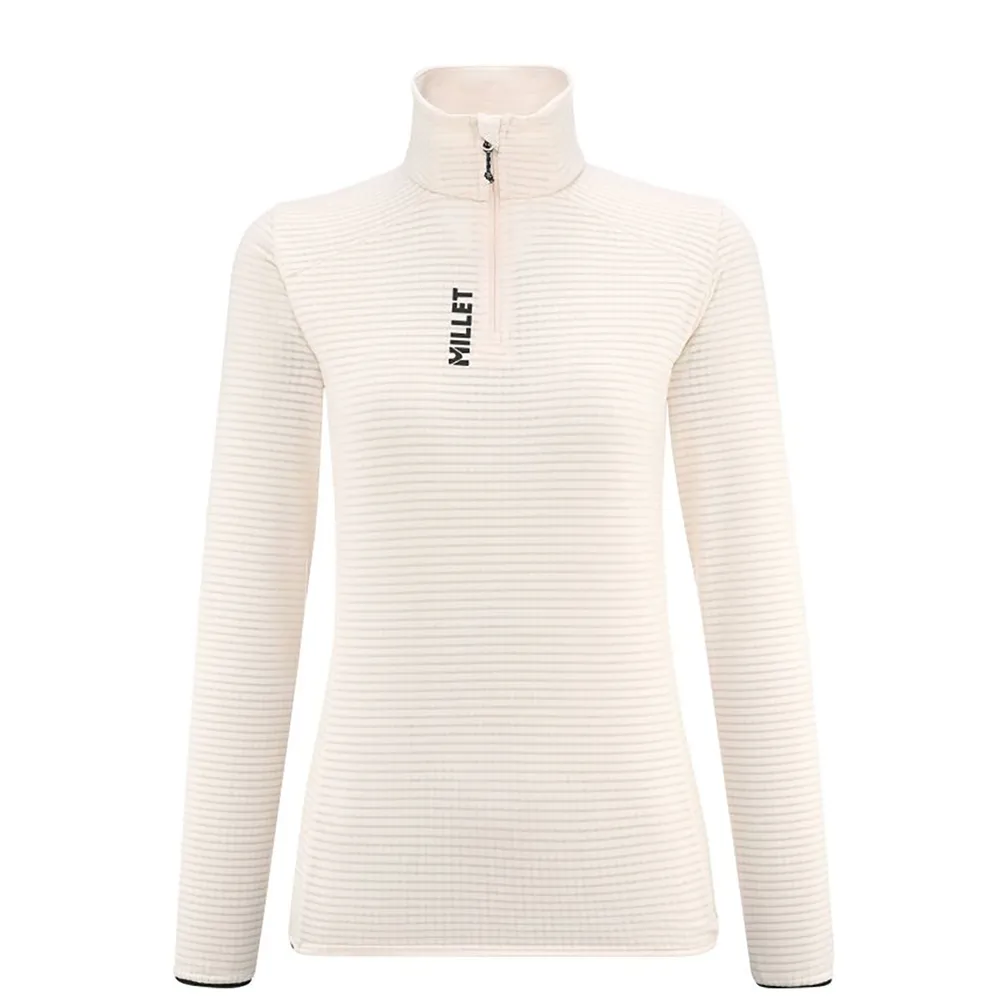 Millet Intense Fleece Met Halve Rits Creme