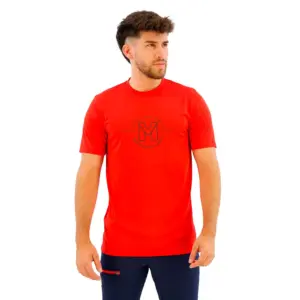 Millet Ubic Light T-shirt Met Korte Mouwen Rood