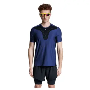 X-bionic Corefusion Run Korte Mouwen Basislaag Blauw