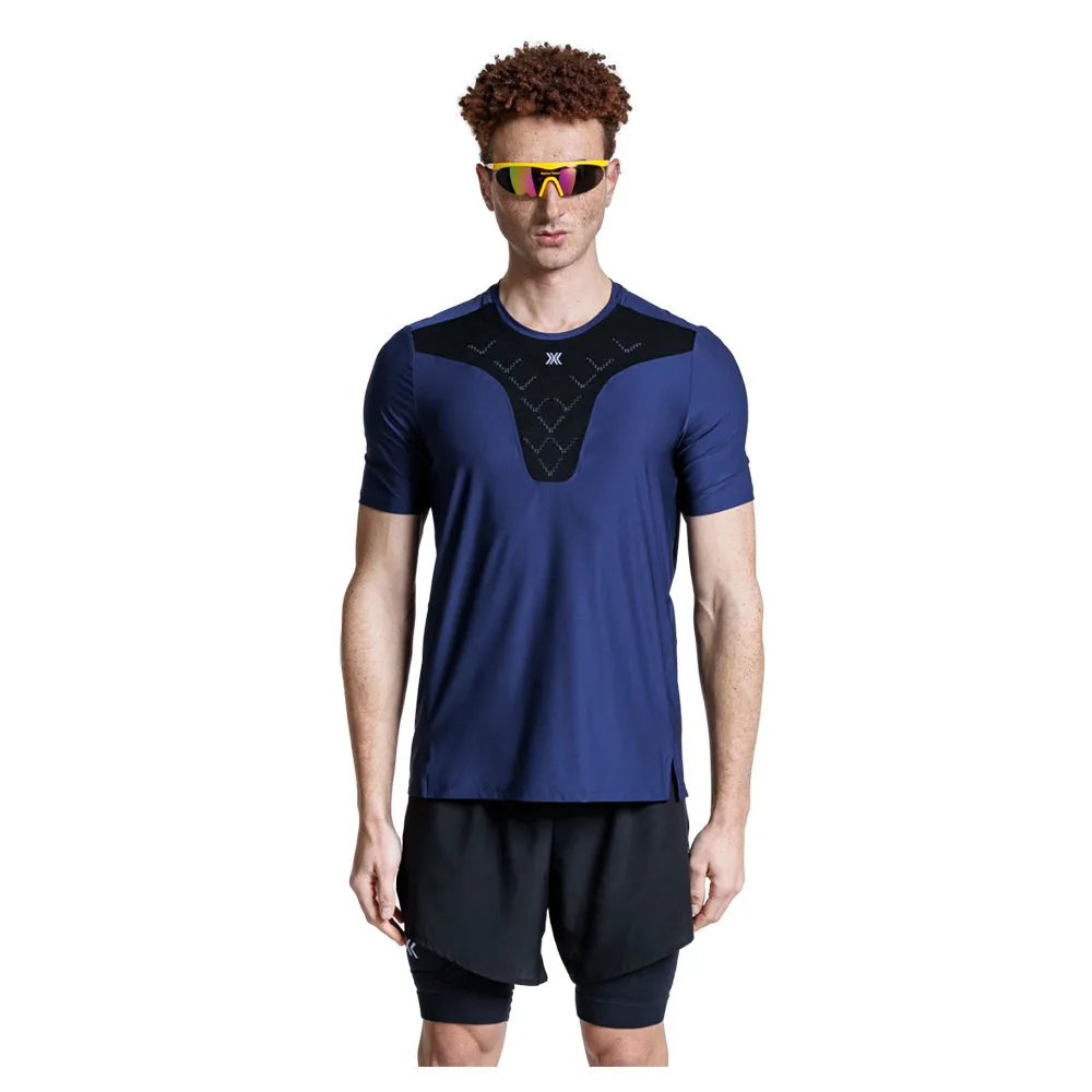 X-bionic Corefusion Run Korte Mouwen Basislaag Blauw