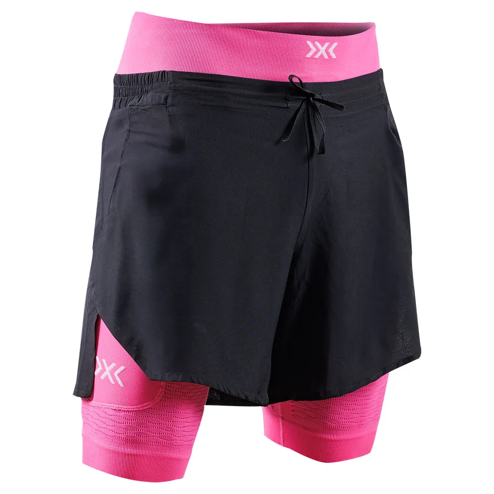X-bionic Effektor 2in1 Korte Broek Zwart
