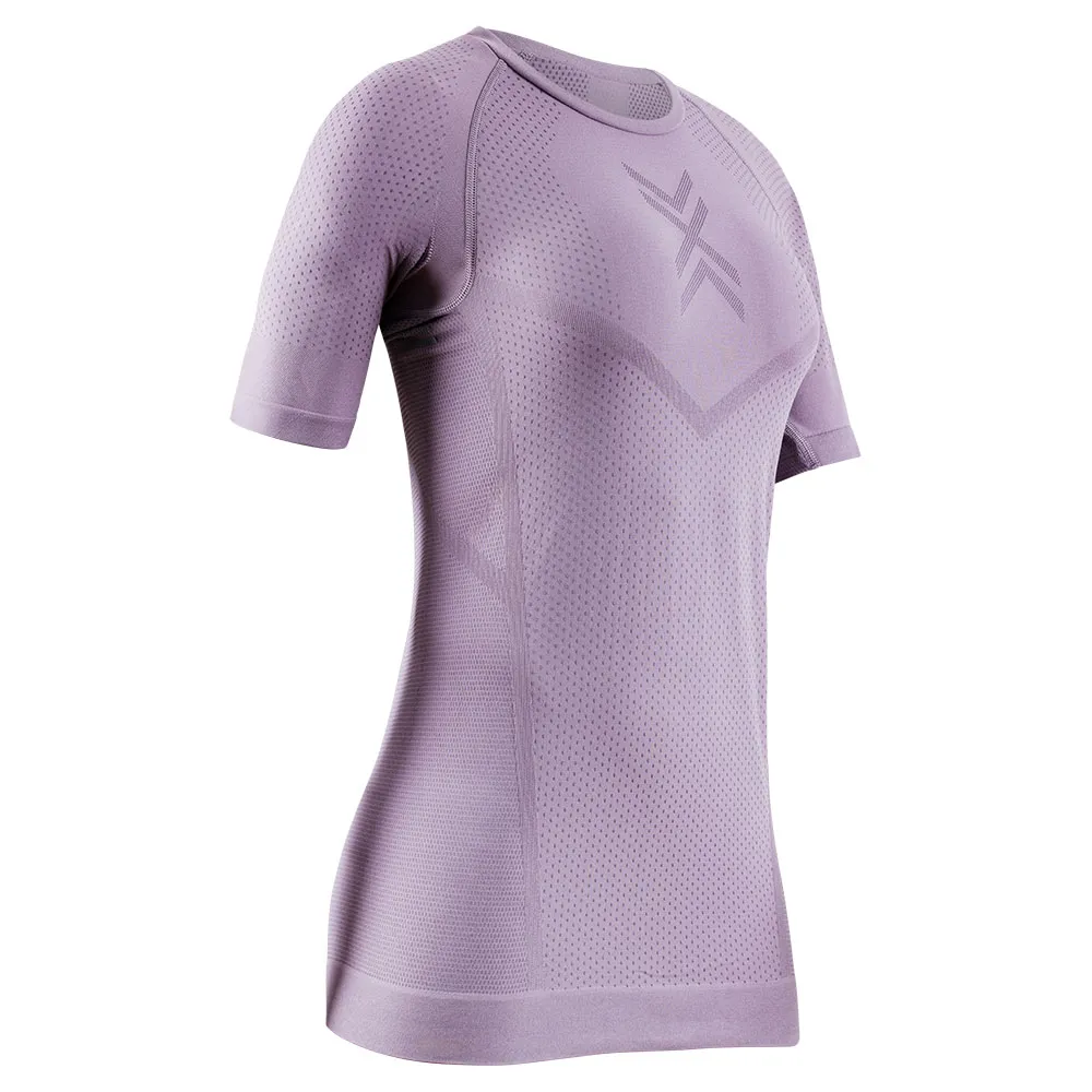 X-bionic Xceed Run Korte Mouwen Basislaag Dusty Lavender / Lavender Night