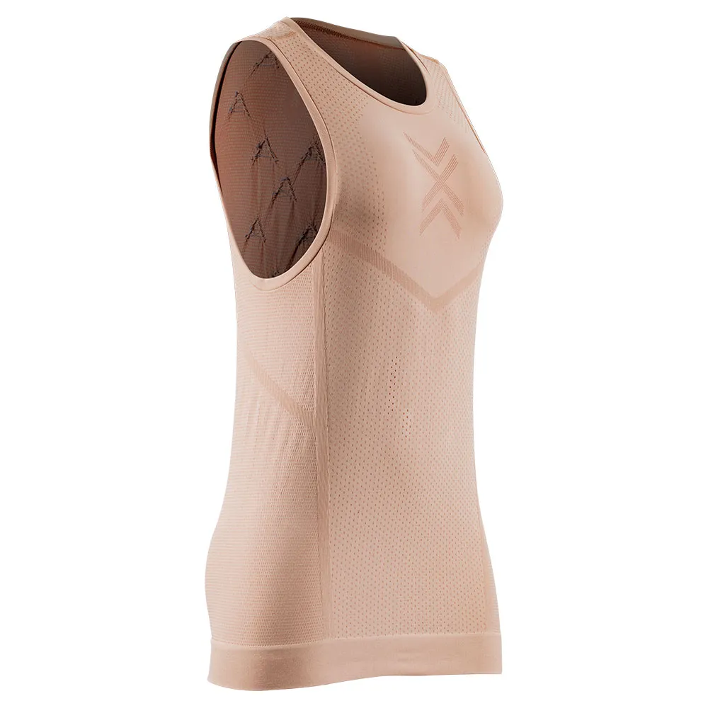 X-bionic Xceed Run Tank Mouwloos Basislaag Fresh Peach / Dusty Rose