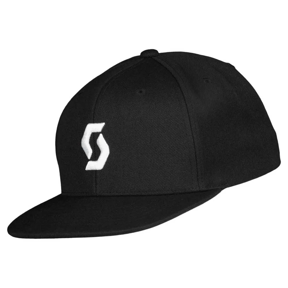 Scott Flat Brim Pet Zwart