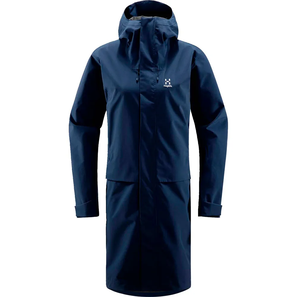 Haglofs Aria Proof Parka Blauw