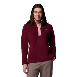 Columbia Benton Springs™ Ii Snap Fleece Met Halve Rits Roze