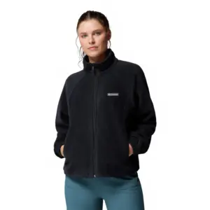 Columbia Benton Springs™ Relaxed Fleece Met Volledige Rits Zwart