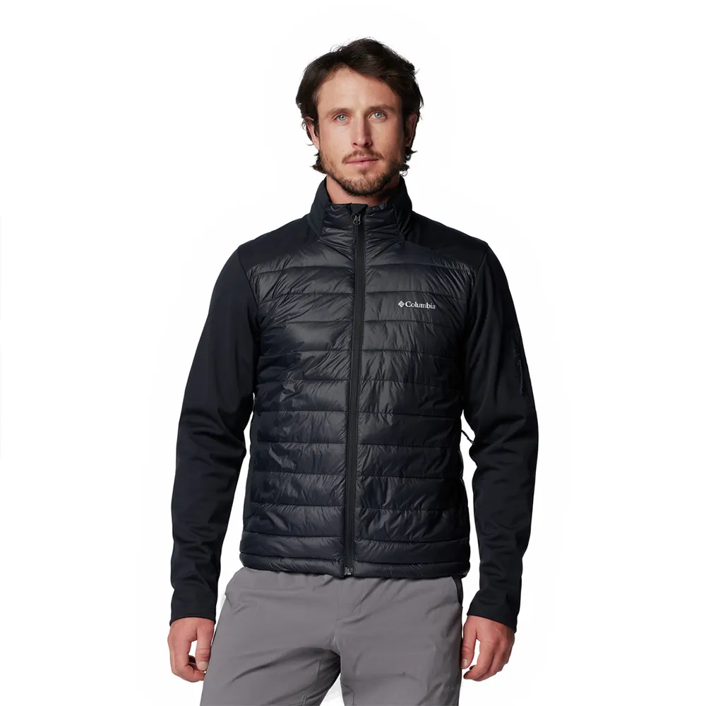 Columbia Tech™ Hybrid Softshelljack Zwart