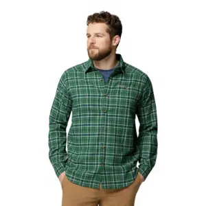 Columbia Cornell Woods™ Overhemd Met Lange Mouwen Rain Forest Quad Check