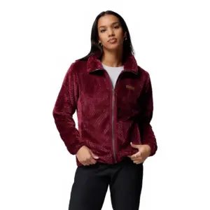 Columbia Fire Side™ Ii Sherpa Fleece Met Volledige Rits Rich Wine