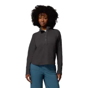 Columbia Holly Hideaway™ Waffle Snap Fleece Met Halve Rits Shark