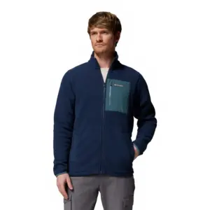 Columbia Jasper Ridge™ Pebbled Fleece Met Volledige Rits Marineblauw