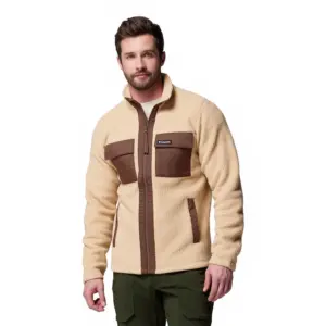 Columbia Juniper Peak™ Fleece Met Volledige Rits Canoe / Tobacco