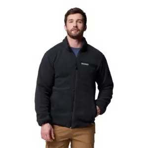 Columbia Rugged Ridge™ High Pile Fleece Met Volledige Rits Zwart