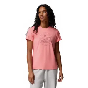 Columbia Sloan Ridge™ Graphic T-shirt Met Korte Mouwen Alpenglow / Linear Landscape