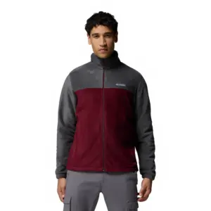 Columbia Steens Mountain™ 2.0 Fleece Met Volledige Rits Shark / Rich Wine