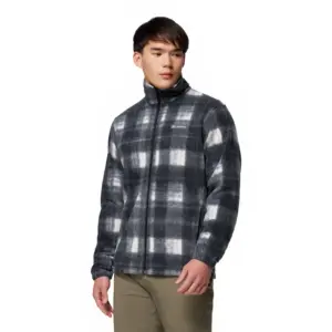 Columbia Steens Mountain™ Printed Fleece Met Volledige Rits Chalk Omblur