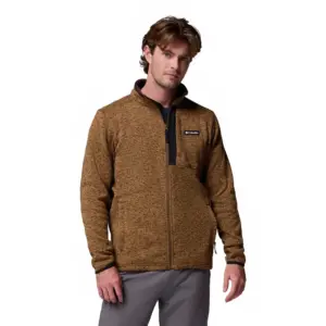 Columbia Sweater Weather™ Fleece Met Volledige Rits Tobacco Heather