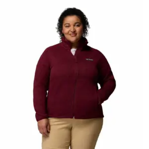Columbia Sweater Weather™ Ii Fleece Met Volledige Rits Rich Wine Heather