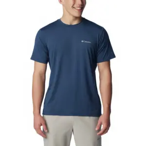 Columbia Tech Trail™ Ii T-shirt Met Korte Mouwen Marineblauw