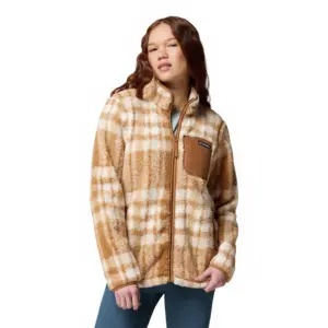 Columbia West Bend™ Print Ii Fleece Met Volledige Rits Bruin