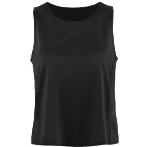 Fjällräven Abisko Lite Mouwloos T-shirt Zwart