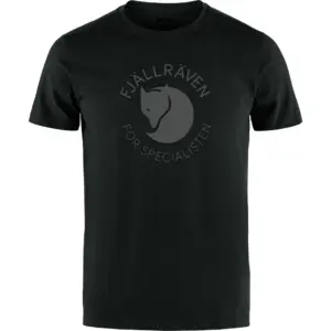Fjällräven Fox T-shirt Met Korte Mouwen Zwart