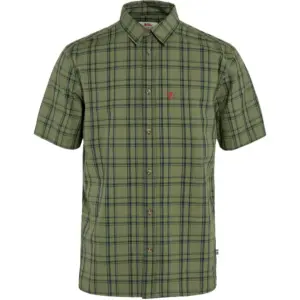 Fjällräven Övik Lite Overhemd Met Korte Mouwen Marineblauw