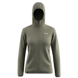 Salewa Puez Altavia Polarlite Fleece Met Kap Groen
