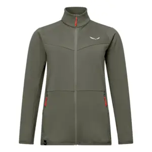 Salewa Puez Cammino Polarlite Fleece Met Volledige Rits Groen