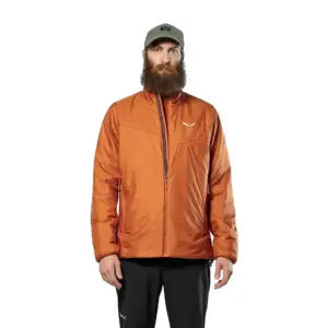 Salewa Puez Catinaccio 2 Tirolwool® Responsive Fleece Met Volledige Rits Bruin