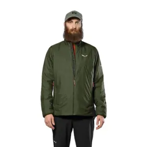 Salewa Puez Catinaccio 2 Tirolwool® Responsive Fleece Met Volledige Rits Olijf