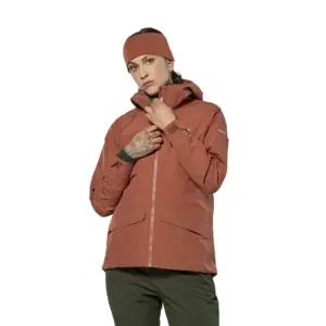 Salewa Puez Gorotex 2l Epe Gore-tex® Fleece Met Volledige Rits Rood