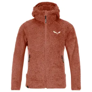 Salewa Puez Highloft 2 Polarlite Fleece Met Volledige Rits Rood