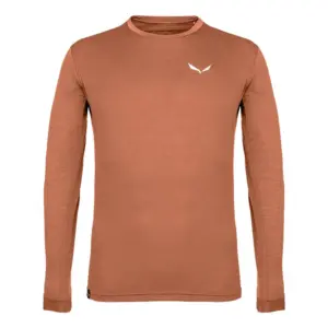 Salewa Puez Melange Dry´ton T-shirt Met Lange Mouwen Bruin