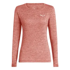Salewa Puez Melange Dry´ton T-shirt Met Lange Mouwen Roze