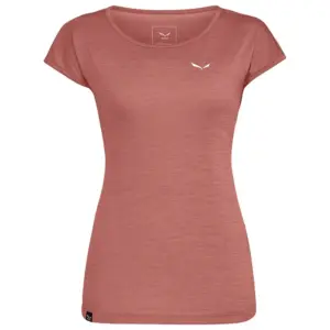 Salewa Puez Melange Dryton T-shirt Met Korte Mouwen Roze