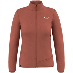 Salewa Puez Rocca Polarlite Fleece Met Volledige Rits Rood
