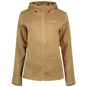 Salewa Puez Rocca Polarlite Fleece Met Kap Quicksand