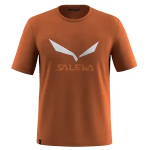 Salewa Solidlogo Dri-release® T-shirt Met Korte Mouwen Bruin