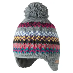 Barts Howea Earflap Muts Grijs