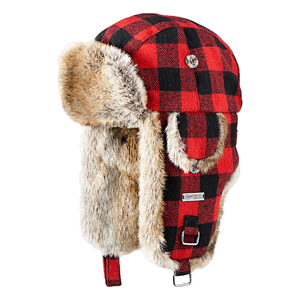 Barts Lumberjack Kamikaze Muts Rood