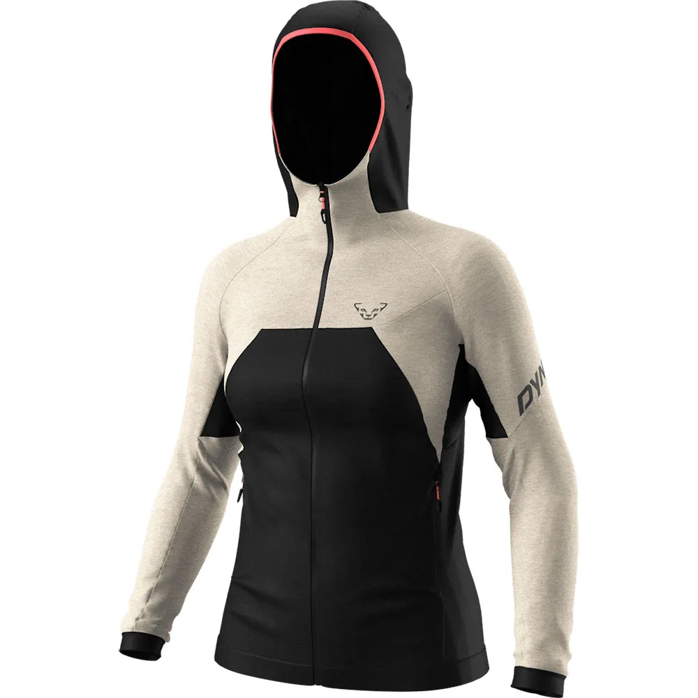 Dynafit Tour Wool Thermal Sweatshirt Met Rits Overcast