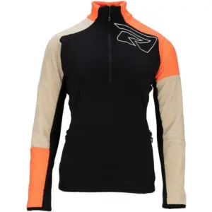Rehall Suzy-r Dxr Fleece Met Halve Rits Grijs