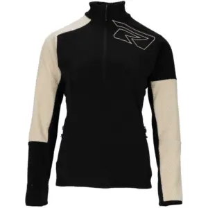 Rehall Suzy-r Dxr Fleece Met Halve Rits Marshmallow