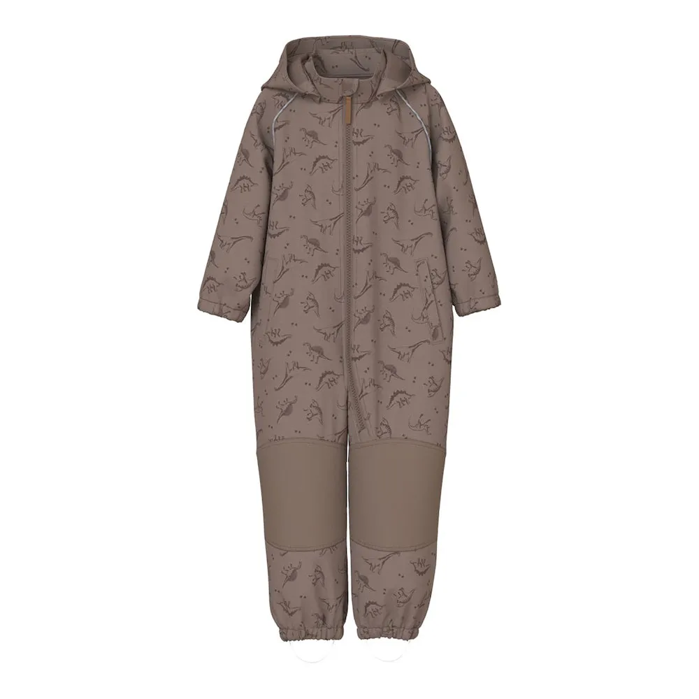 Name It Alfa08 Softshell 1fo Overall Mountain Trail / Dino