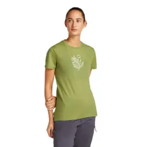 Icebreaker Merino 150 Tech Lite Fresh Fern T-shirt Met Korte Mouwen Olijf
