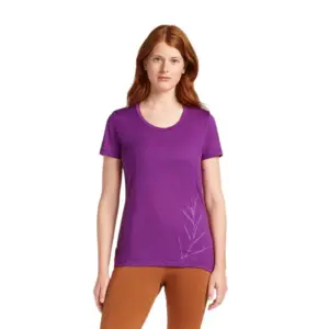 Icebreaker Merino 150 Tech Lite Scoop Panax T-shirt Met Korte Mouwen Passion