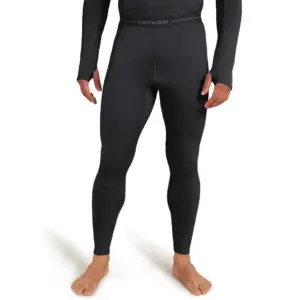 Icebreaker Merino 200 Zoneknit Leggings Zwart