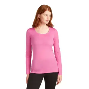 Icebreaker Merino 200 Oasis Scoop Lange Mouwen Basislaag Pop